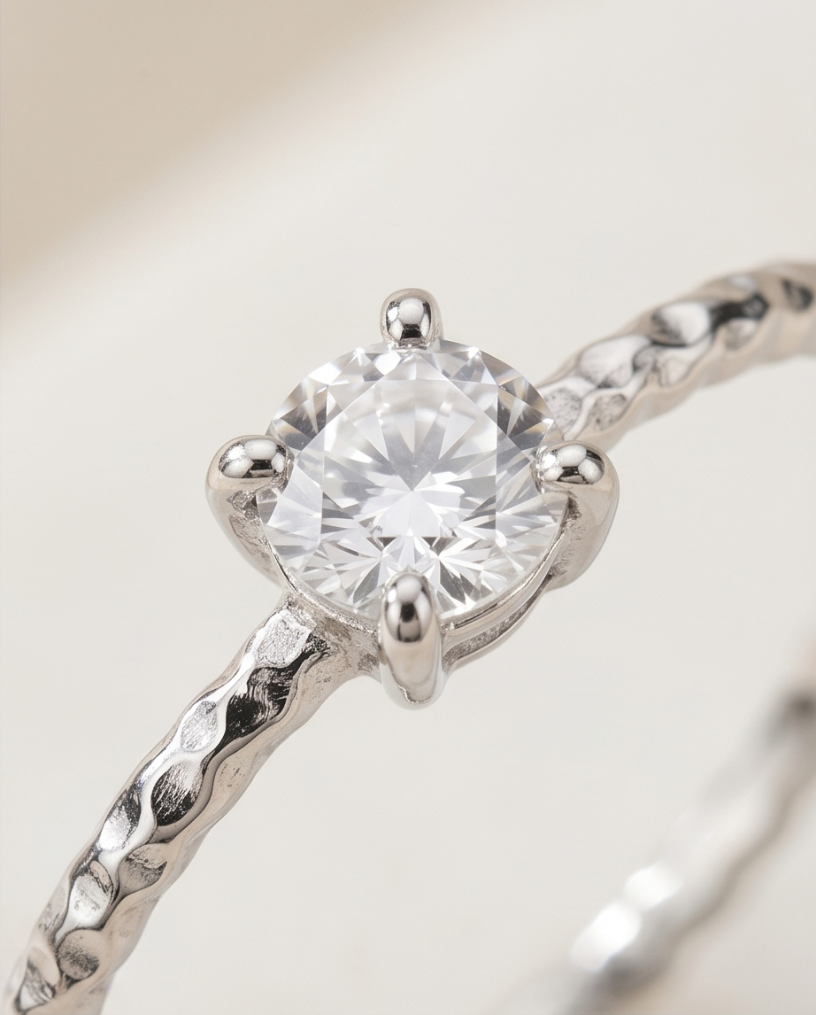 Bague Épure Cristal