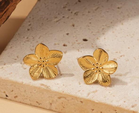 Boucle d'oreille Epure Florae