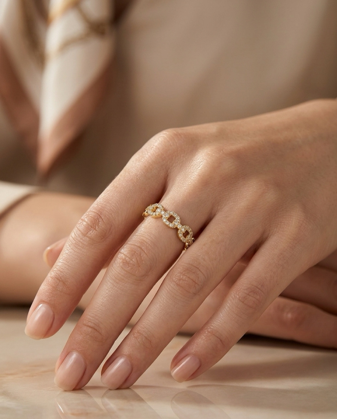 Bague Epure Maille