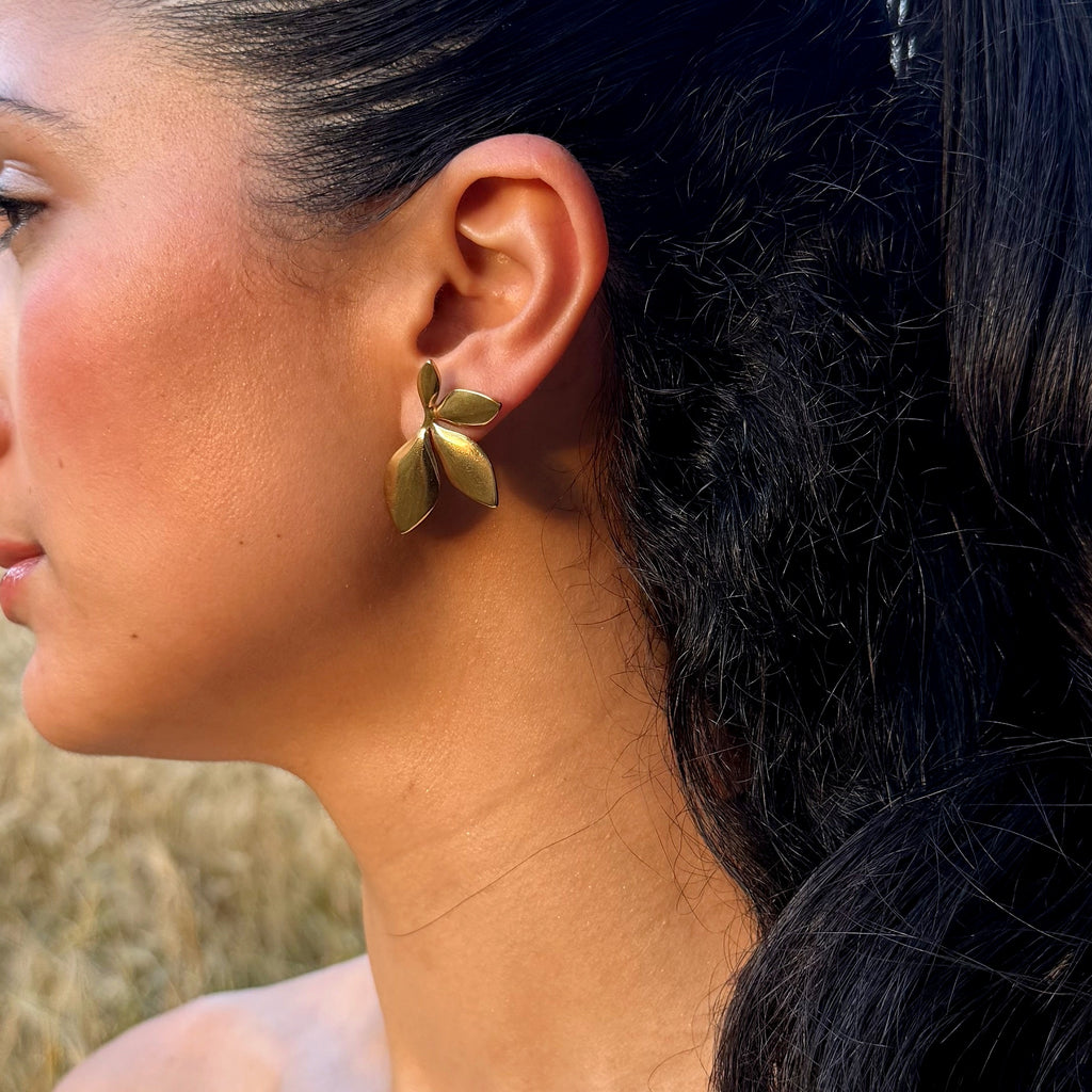 Boucle d'oreille Epure Folia